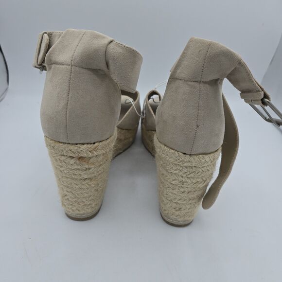 Women's New Heel Sandals, Cream Grey colored, Size 11, by Universal Thread 4in - Picture 5 of 8